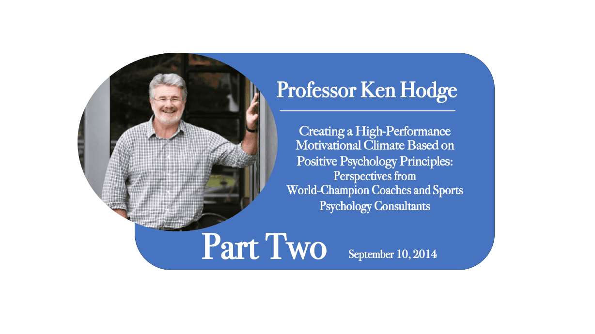Professor Ken Hodge Presentation at IPPE Part 2