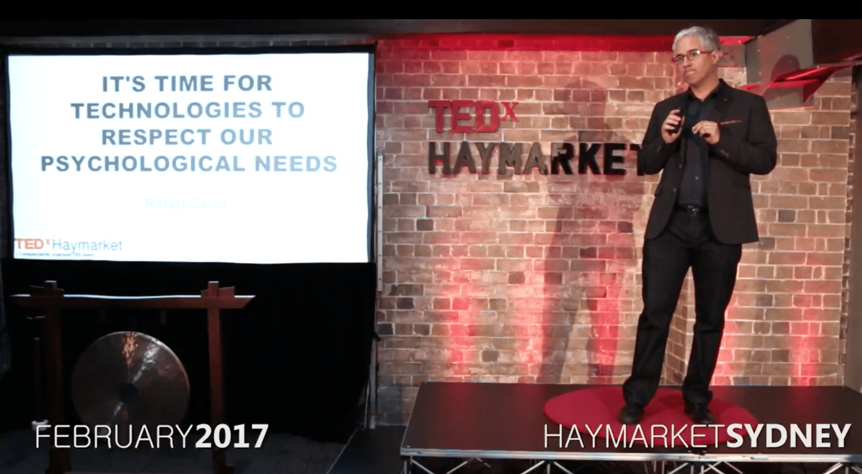 Time for technologies to respect our psychological needs  Rafael A Calvo  TEDxHaymarket