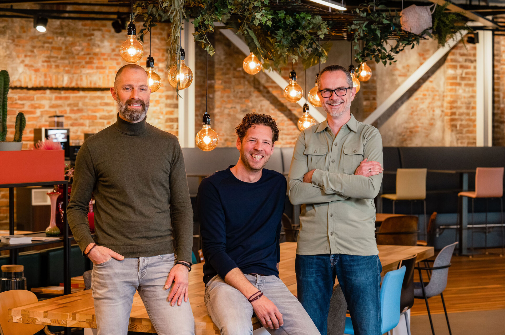 Sam Moeke, Aarnoud van Nieuwenhuijze, & Pepijn Dousi - founders of Motivatiemeesters