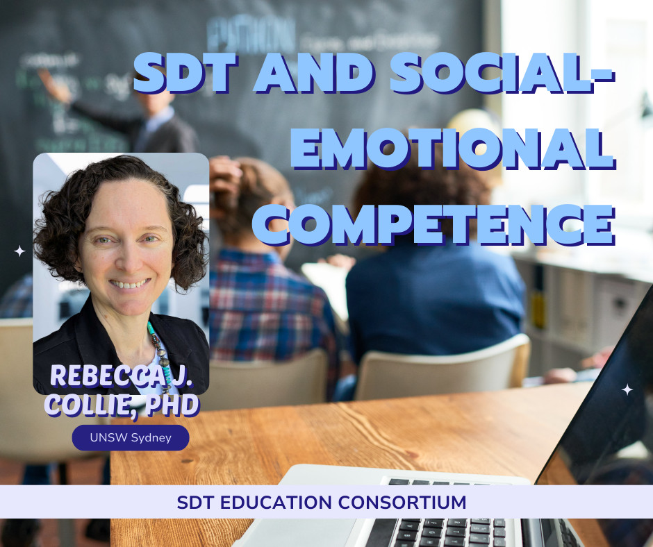 SelfDetermination Theory  SocialEmotional Competence in Education  Rebecca J Collie
